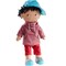 HABA William 12" Soft Doll - Black Baby Boy Doll (Machine Washable) Perfect Plush Toy for 18 Months & Up with Removable Clothing and Embroidered Face